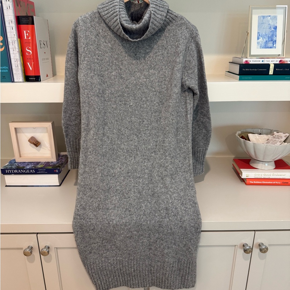 H&M Gray Cowl Neck Sweater